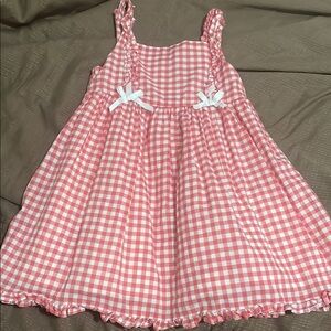 Tahari gingham dress